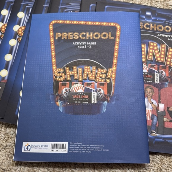 12 Preschool VBS Shine Activity Books & Stickers Ages 2-3 New - Picture 5 of 6